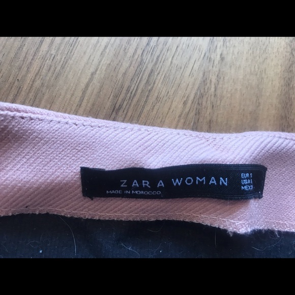 Zara pink mini skirt - Picture 2 of 2